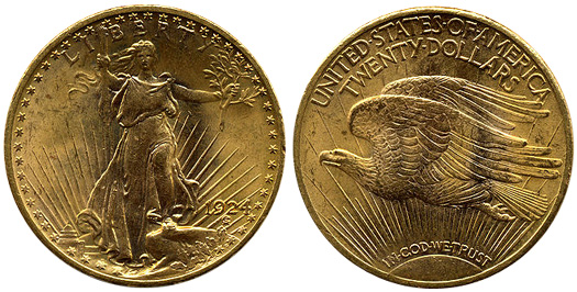 1924 Saint Gaudens Double Eagle